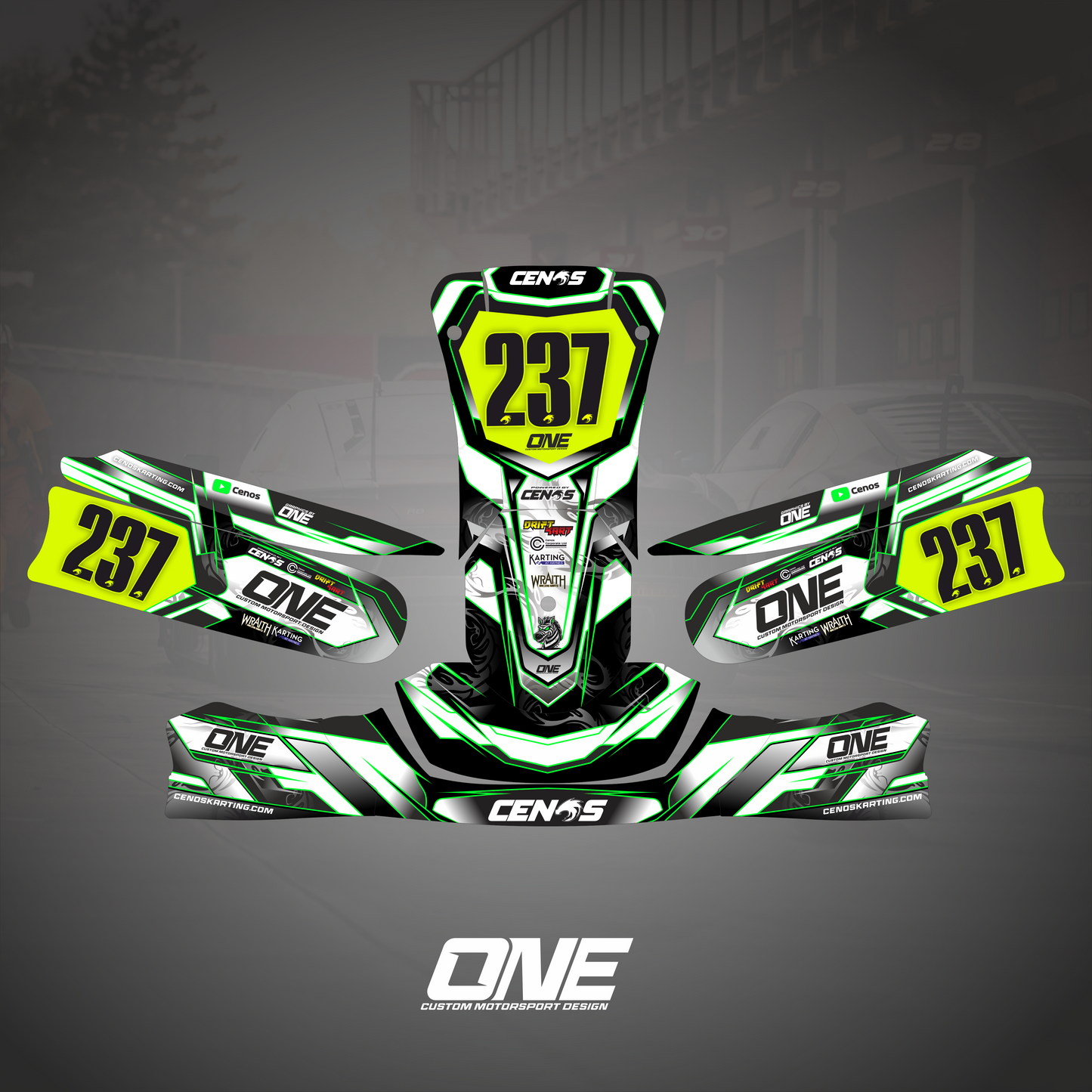 Custom Kart Sticker Kits: Design & Print