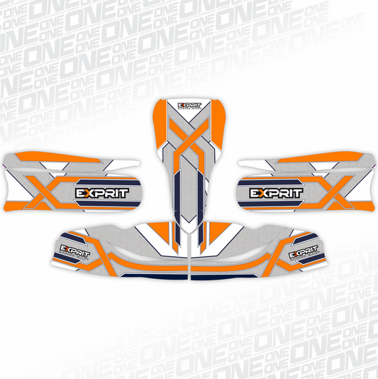 Exprit Kart- Replica Kart Graphic Sticker kit