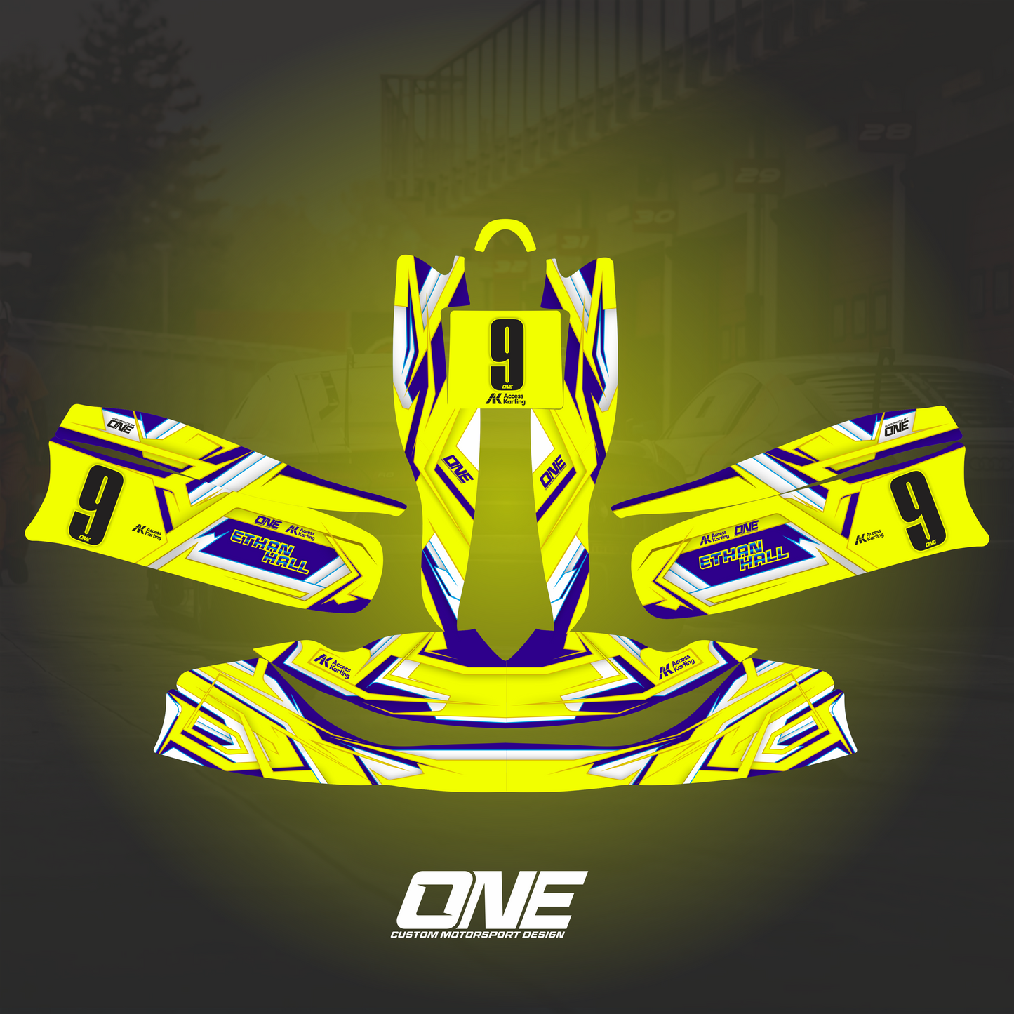 Custom Kart Sticker Kits: Design & Print