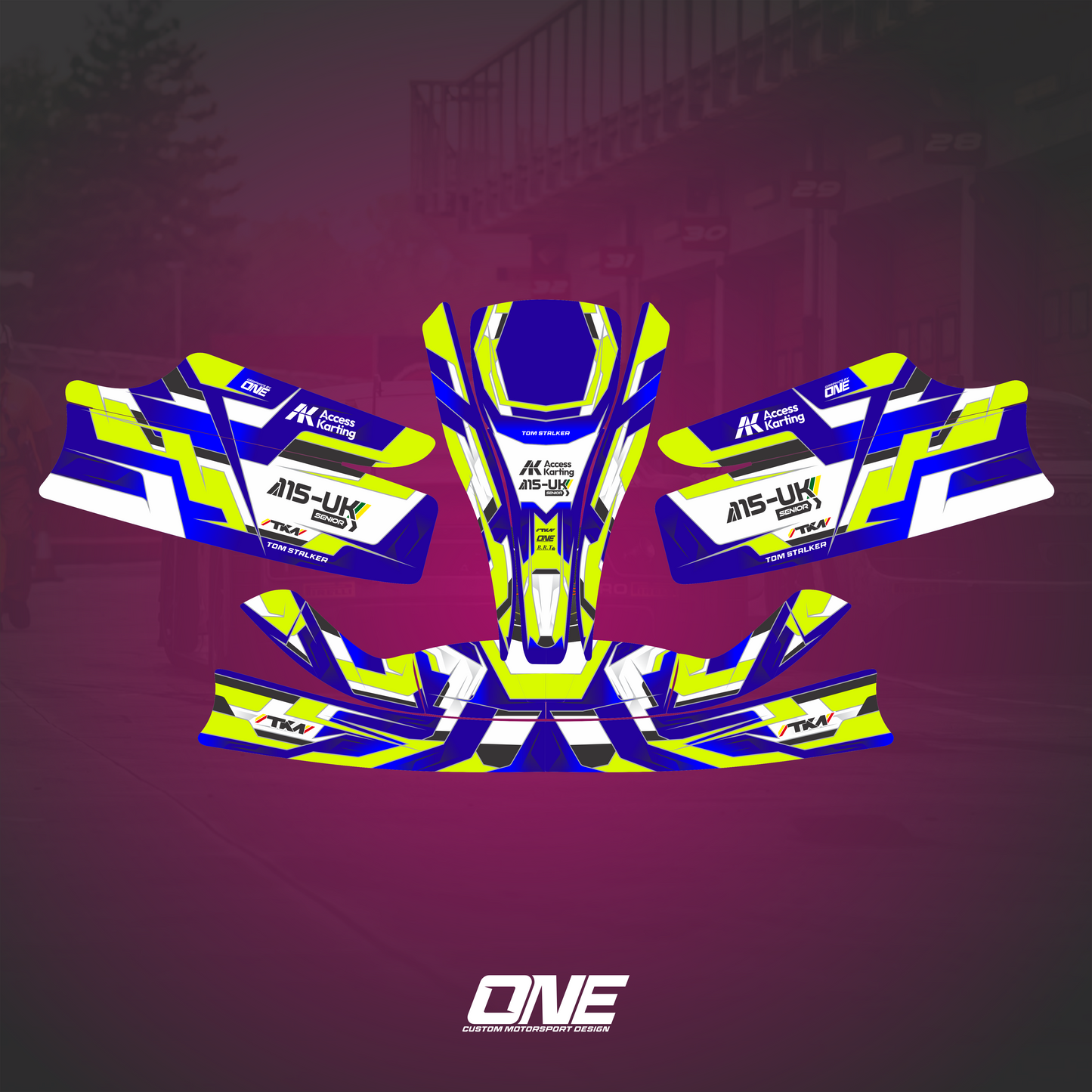 Custom Kart Sticker Kits: Design & Print