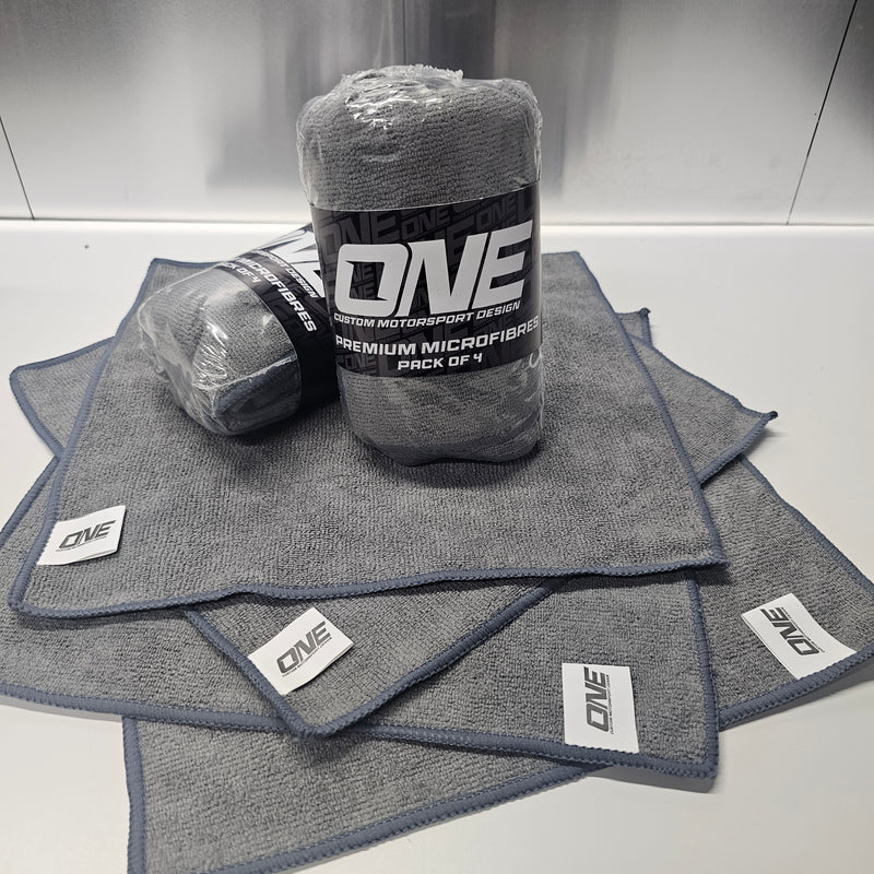 ONE Microfibre cloths - Pack of 4