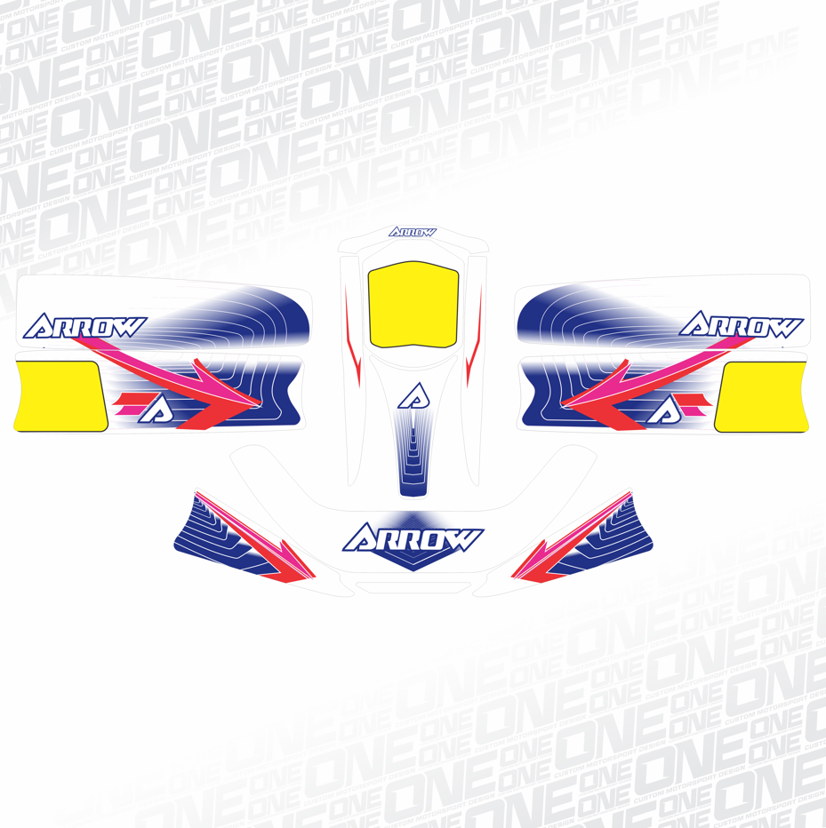 Arrow Kart - Replica Kart Graphic Design