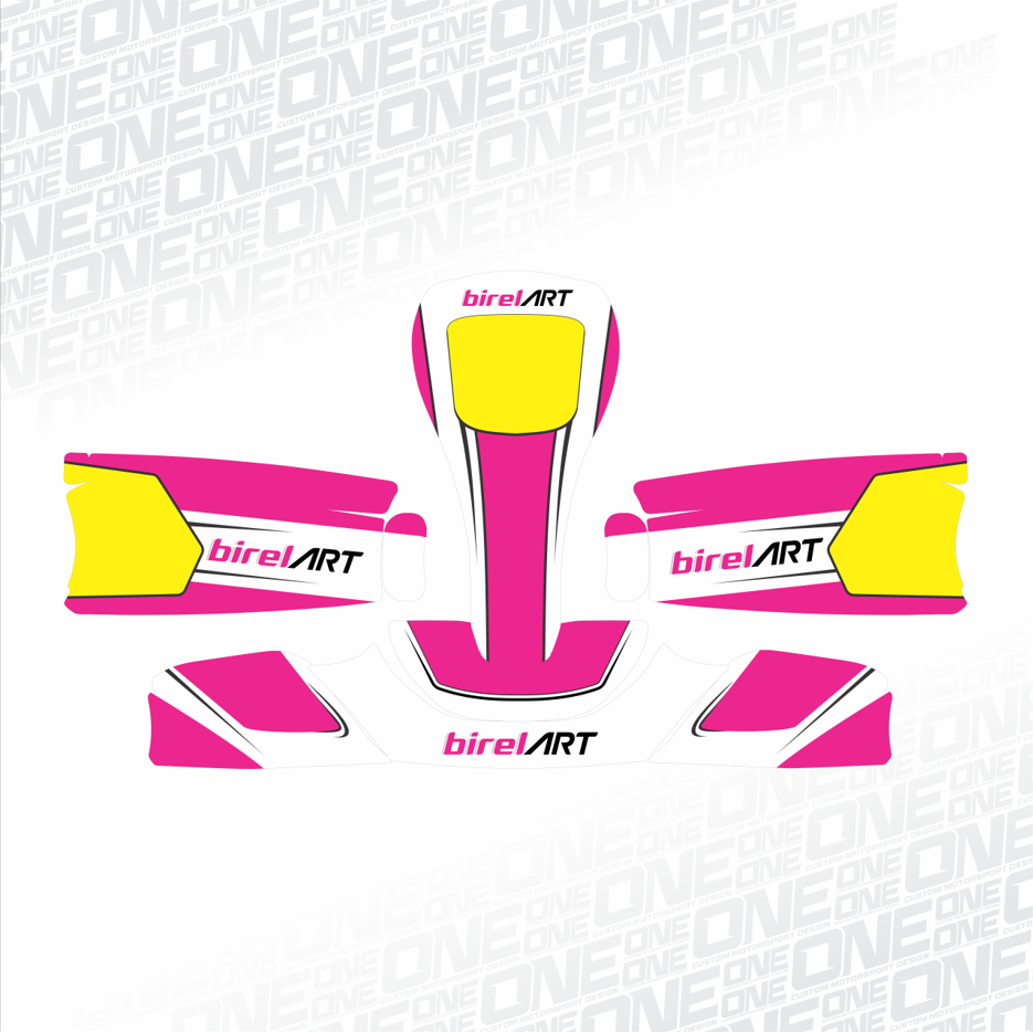 Birel Kart- Replica Kart Graphic Sticker kit