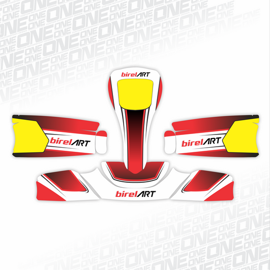 Birel Kart- Replica Kart Graphic Sticker kit