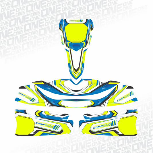 Compkart Kart- Replica Kart Graphic Sticker kit