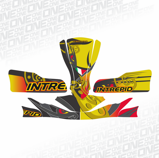Interpid Kart- Replica Kart Graphic Sticker kit