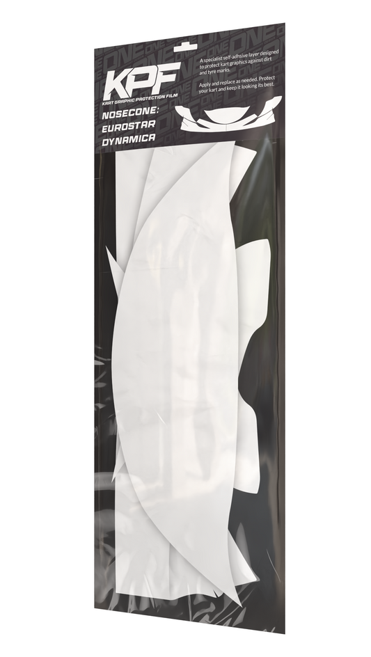 KPF - Kart Graphic Protection Film -Nosecone- EuroStar Dynamica (Senior)