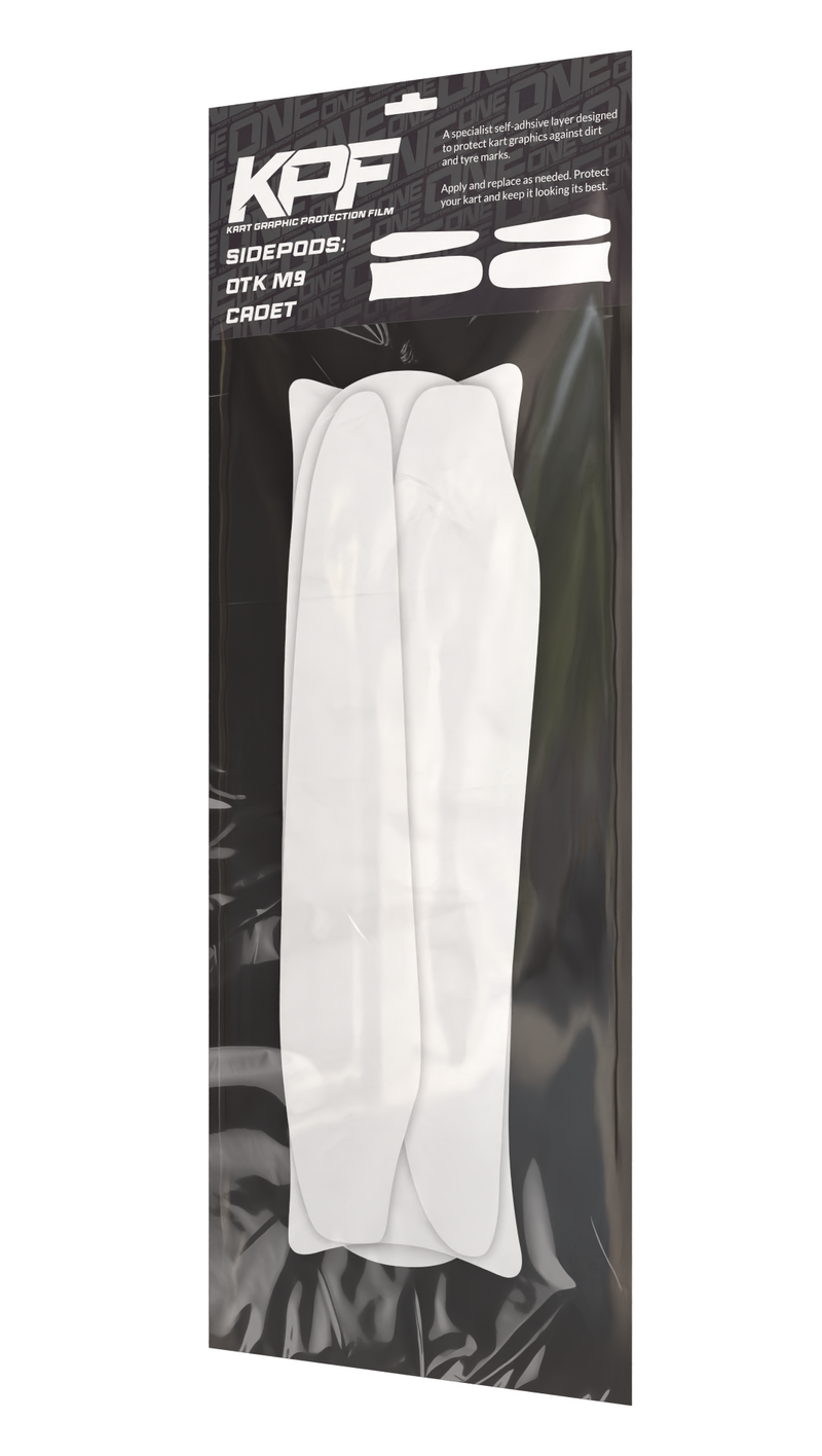 KPF - Kart Graphic Protection Film -Nosecone- OTK M9 Sidepods