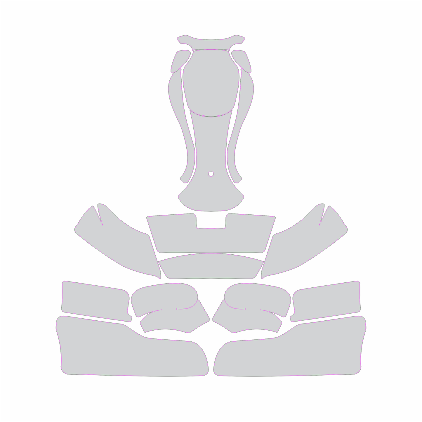 Kart Graphic Template: New Age 2  - Full Kart Graphic