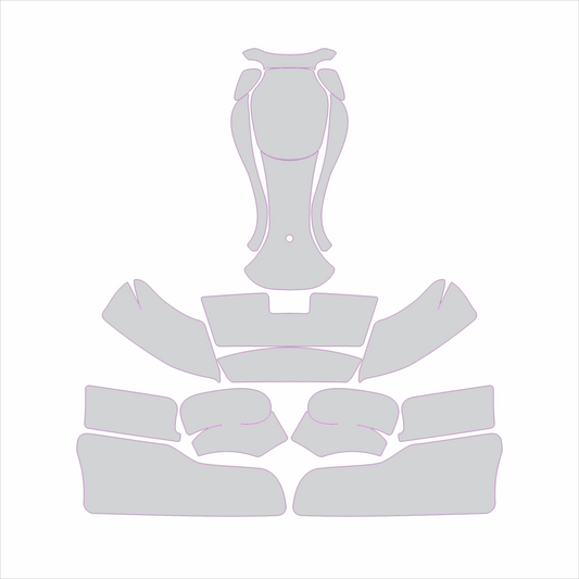Kart Graphic Template: New Age 2  - Full Kart Graphic