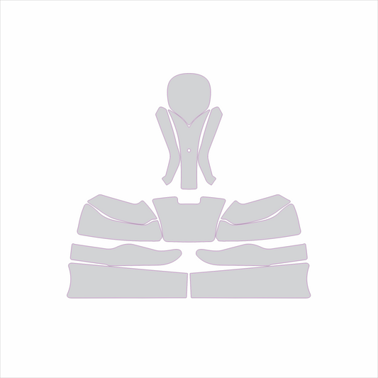 Kart Graphic Template: New Age Cadet - Full Kart Graphic