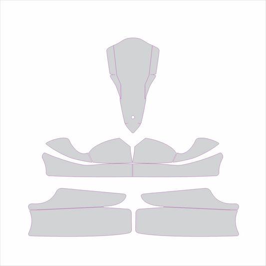 Kart Graphic Template: OTK M3 - Full Kart Graphic
