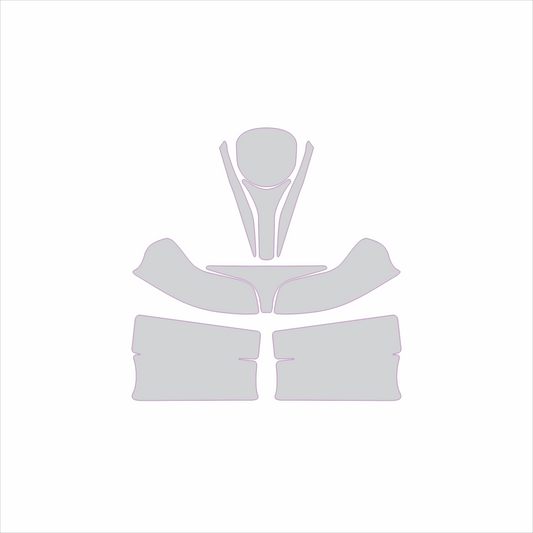 Kart Graphic Template: Puffo Bambino- Full Kart Graphic