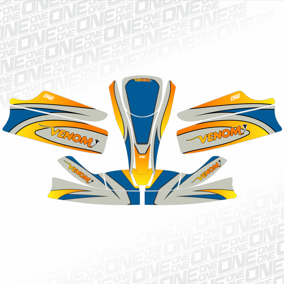 Venom - Replica Kart Graphic Design