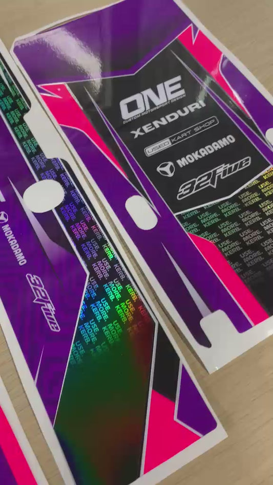 USE MORE KERB – GX Engine Stickers Set (2026 Design)